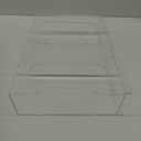 Acrylic Disposable Glove Holder for Wall Mount or Tabletop , Clear Glove Box Organizer Rack Dispenser with Lid for Tissues, Beard Cover, Face Masks, Bags,Hairnet and Shoe Covers