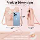 2 x Girls Purse Crossbody Bag Personalized Gifts for 6 7 8 9 10 11 12 Year Old | Initial Mouse Ears Sling Bag Toddler Purse with Adjustable Strap, Tween Girls Fashion, Christmas Brithday Gift for Girls Kids