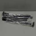 Shower Curtain Rod Adjustable 31-79", Anti-Rust Shower Rod & Spring Tension Shower Rod No Drill, Black Shower Curtain Rod for Bathroom Tension Rod