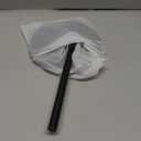 Paper Towel Holder Countertop, Standing Paper Roll Holder with Anti Slip Weighted Base, Stainless Steel Freestanding Paper Towel Holder for Kitchen, Black