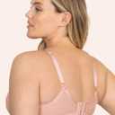 Smart & Sexy Womens Lace & Mesh Full Coverage Bra (40DD, Blushing Rose)