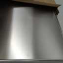 AMAATE Brushed Stainless Steel Magnetic Bulletin Board Silver Frame Display, 24"L x 16"W