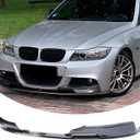 Front Bumper Lip Splitter Spoiler Fit for BMW 3 Series 328i/ 335i/ 335d E90 LCI M Sport Bumper 2009 2010 2011 Sedan Gloss Black Accessories Air Chin Body Kit