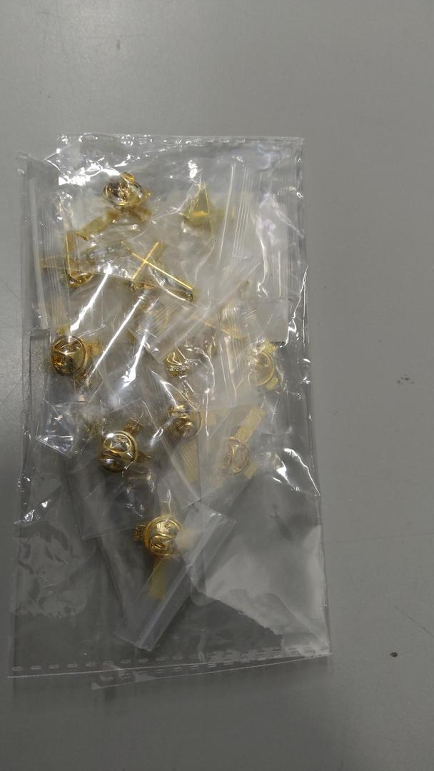 Gold Cross Pins