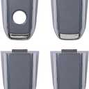Metallic Gray 1 Lot Exterior Door Handle Cap Trim Compatible with Escalade Tahoe Sierra Yukon 2015-2018