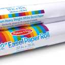 Melissa & Doug Tabletop Easel Paper Roll (12 inches x 75 feet), 3-Pack