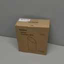 SUNVIE 2 Pack Uplighting Indoor Floor Can Light, 5W Up Lights with 2700K LED GU10 Bulbs, Uplights Floor Spot Lights Indoor for Home Accent Lighting, 5.9 FT Plug Cord & Foot Switch (White)