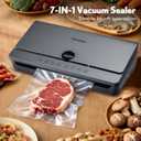 Vacuum Sealer for Food 90Kpa Powerful Vacuum Sealing Machine 7 in 1 Modes with Freshness Storage Bag Powerful Big Size (No pressing needed)