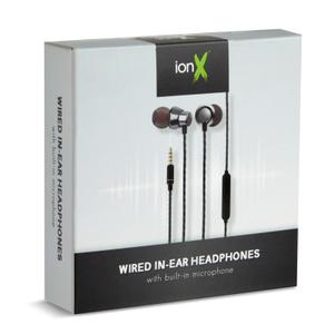 in Ear Wired Earbuds, Wired Headphones with Microphone, 3.5mm Corded Earphones with in Line Volume Controller, White