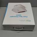 Alljoy Collapsible Foot Spa with Massager and Heat, Foot Bubble Bath Tub with 6 Massage Rollers, Foot Soak Tub with Heater