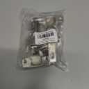 HOSOM Full Overlay Soft Close Cabinet Hinges, 10 Pack Cabinet Door Hinges, Frameless Cabinet Hinges for Kitchen Cabinet Doors, 110 Opening Angle 3-Way Adjustment Concealed European Hinges