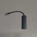 USB C Dual HDMI Adapter for 2 Monitors, Newmight 4-in-1 USB C to Dual Monitor HDMI Splitter, Supports Single 4K 60Hz and Dual 4K 30Hz, 100W PD, USB-A Port for MacBook, HP, Dell, iPhone 15/16 Series