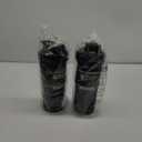 BlenderBottle Classic V2 Shaker Bottle Perfect for Protein Shakes and Pre Workout, 28-Ounce, Black, Pack of 2 