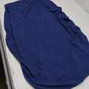 Hokway Couch Cushion Covers Stretch Cushion Covers Sofa Seat Cushion Slipcover Cushion Protector(DarkBlue, Medium)