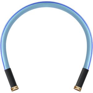 Atlantic Female to Female Heavy Duty Garden Hose 3 ft x 5/8 inch Blue Water Hose Short Connection Leader Hose (3 Feet)