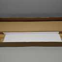 Fun Memories Picture Ledge Shelves Set of 2, 32 Inch Rustic Wall Mounted Floating Shelves with Lip for Home Storage and Dcor in Bathroom, Kitchen, Nursery, Bedroom, Living Room, White