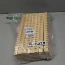 8 Pcs Wooden Name Badge Holders & Card Organizer - ID Badge Display Tray with Note Card Slot, Office Desk Decor & Table Name Sign Holders for Business