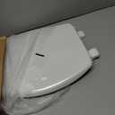 Little2Big Toilet Seat with Built-In Toddler Potty Training Seat, Slow Close, Easy to Install, Made in USA, ELONGATED, White