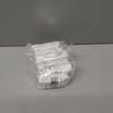 6 x 4 Pcs Rubber Sink Hole Cover, Oval Overflow Cover for Kitchen & Bathroom Basins, Reusable