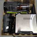 Cold Press Juicer, Juicer Machines with 4.35'' Wide Feed Chute, Stainless Steel Masticating Juicers Easy to Clean, Ergonomic Operational Panel Design, High Juice Yield, Golden Color Knob