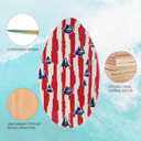 HQO LOVL 35 inch Skim Board for Kids Adults Wooden Skim Boards with High Gloss Coat for Beach Skimboards for Beginners