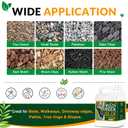 Teexpert Mulch and Rock Glue for Landscaping, 2 Gallon Concentrate Landscape Glue for Rubber Mulch, Wood Chips, Pea Gravel & Small Rocks, Strong Hold, Dries Clear, Covers up to 400 sq ft