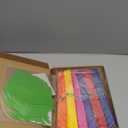 Geyee 12 Pcs 10" 20" Giant Mexican Fiesta Paper Flowers and 16 Pcs Leaves, Large Colorful Tissue Crepe Flowers Pom Poms Craft for Floral Backdrop Day of The Dead Birthday Party Decor(Elegant Color)