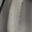 Cozyhealth Cervical Roll Pillow, Medium Soft Memory Foam Neck Round Pillow Cylinder Bolster Pillow for Sleeping, Round Neck Support for Bed, Legs, Back and Yoga (White, Large - 4.7" H)