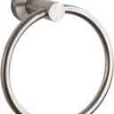 BGL Towel Ring Brushed Nickel, Bath Hand Towel Ring Stainless Steel Round Towel Holder for Bathroom (Brushed Nickel)