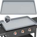 Silicone Griddle Mat Cover for Blackstone - 28 Inch True All-Encompassing Coverage Heavy Duty Food Grade Grill Buddy Mat, All Season Cooking Surface Protective Cover