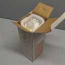 Glass Water Bottle with Silicone Sleeve 24oz with Lid, Motivational Time Marker, Drinking Hydration Glass Bottles for Men Women, Gym Travel Sports (Cream)