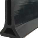 39Inch Collapsible Shower Threshold Water Dam 2" High Shower Barrier Water Stopper 2" Tall Shower Water Guard To Keep Water In Shower Dry And Wet Separation Bathroom Wheelchair Accessible Black