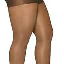 Hanes womens Curves Control Top Sheer Toe Silky Sheer Pantyhose With Wicking Cool Comfort, 1X/2X