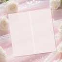 60 Pack Pre-Folded Vellum Jackets for 6x6 Invitations, Translucent Vellum Paper 6x6 Jackets, 100GSM Wedding Invitations Wraps, Envelope Liners for Birthdays, Baby Showers