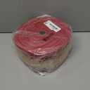 Syhood Christmas Wired Velvet Ribbon with Gold Edge Waterproof Velvet Decoration Ribbon Wrapping for Xmas Wreath Bows Floral Craft Ornaments(4 Inch X 60 Yard,Scarlet)