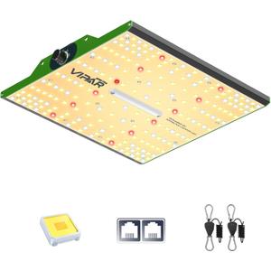 VIPARSPECTRA P1000 LED Grow Light for Seed Starting Vegetables Bloom, Dimmable Plant Lights Dimming Daisy Chain Grow Lights for Indoor Plants Full Spectrum for 3x3/2x2 Grow Tent (11.8"x11")