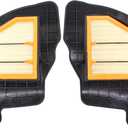 MOTOKU Left and Right Engine Air Filter Kit for BMW E70 E71 X5 X6 F01 F04 750i F10 550i 650i 2008 2009 2010 2011 2012 2013 2014