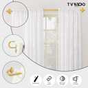 TVWOO Gold Wrap Around Curtain Rods:5/8" Small Blackout Adjustable Window Curtain Rod for Bedroom Kitchen Apartment Renter Friendly,Room Darkening Curved Drapery Rods Easy Install,Brass Golden 28-48"