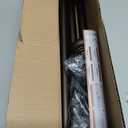 Bronze Shower Curtain Rod Adjustable 30-80" with Holder, Anti-Rust Shower Rod & Spring Tension Shower Rod No Drill, Shower Curtain Rod for Bathroom Tension Rod