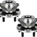 ECCPP Wheel Bearing Assembly Front fit Buick Skyhawk Skylark Somerset Cadillac Cimarron Chevy Beretta Cavalier Corsica Oldsmobile Achieva Calais Firenza 5 lugs 513017 Wheel hubs 2 pcs