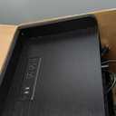 Yoobure Nightstand with Charging Station, Modern Night Stand with LED Lights, Wood Nightstands with Fabric Drawer & Storage Shelf, Night Stands Bedside Table with USB Ports for Bedroom, Office, Home