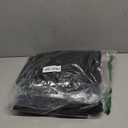 Women's Corduroy Mini Dress Short Sleeve Lapel Zip Up Belted Cowgirl Dresses with Pockets (XX-Large, Black)