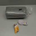 Sunolga Door Draft Stopper Blocks Hot and Cold Air with Removable Washable Cover for Bottom of Door, All-Season Seal for Noise, Light, Dust, Door Sweep for Gaps Up to 3", Home Essentials, 34", Gray