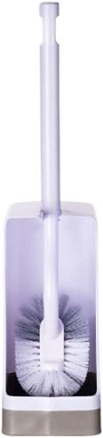 YYDS Toilet Brush Toilet Brush and Holder Set Non Slip Plastic Long Handle Save Space Deep Clean Strudy(Size:9.7cm,Material:Polypropylene) for Cleaning (Color : 9.7cm)