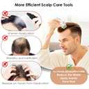 Scalp Applicator Comb for Minoxidil, Serums & Oils - Large capacity upgraded version -No-Waste, No-Mess Precision Liquid Applicator for Direct Scalp Care (1PCS)