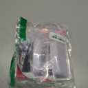 2 PCS Back Passenger Blind Spot Mirrors, 1.8" x 5" Adjustable Wide Angle B-Pillar Blind Spot Mirror, Car Side View Mirror for Get-Off Safety, Universal Accessories for Most Cars (White)