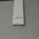 Homemory 2 Pcs Waxy Flameless Taper Candles with Remote, Led Flameless Candlesticks Classic Tall Candle, Flickering Battery Operated Taper Candles for Bedroom, Dining Room, White, 9.6 inches