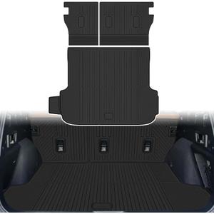 Cargo Liners Backrest Mat Compatible with Subaru Outback Accessories 2026 with Hook&Loop Rear Trunk Mat Rear Seat Back Cover Protector All Weather Anti-Slip Split Dog Liner