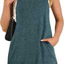 Vigorics Women's Summer Casual Rompers with Buttons and 3 Pockets Adjustable Straps Short Jumpsuits (Large, Green)