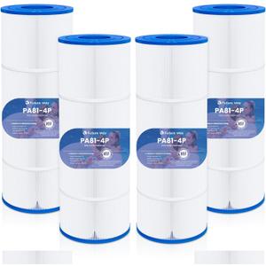 Future Way 4-Pack C3030 Pool Filter Cartridges Replacement for Hayward Swim Clear C580E, C3030, C3025, C3020, Replace Pleatco PA81, Hayward CX580XRE, 325 sq.ft